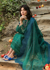 Sardinia Unstitched 3 Piece Lawn Collection-Botanic Grace