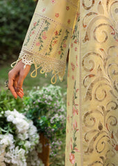 Floral Forest By Sardinia Unstitched 3 Piece Lawn Collection-Petal Veil