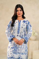 TBC Stitched 2 Piece Printed Summer Suit