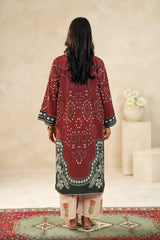TBC Stitched 2 Piece Printed Summer Suit