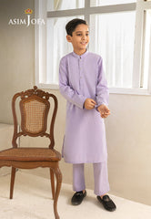 Ethnic Rtw By Asim Jofa Kids Stitched 2 Piece Suit-Ajbkt-06