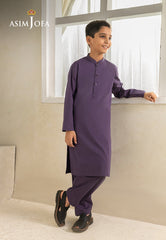Ethnic Rtw By Asim Jofa Kids Stitched 2 Piece Suit-Ajbsk-04