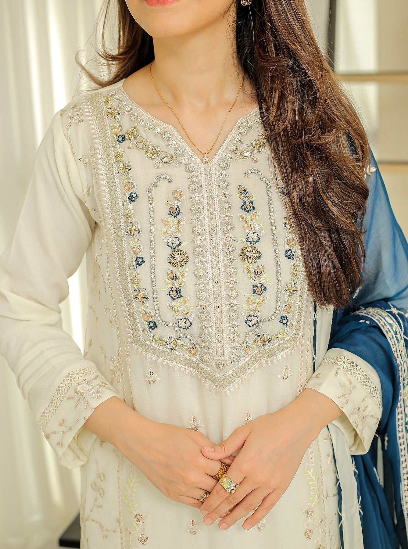 Rangeen Stitched 3 Piece Formals Aleesa