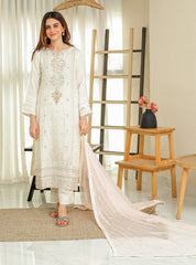 Rangeen Stitched 3 Piece Formals Parisha