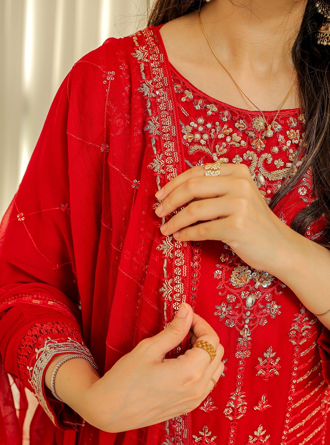 Rangeen Stitched 3 Piece Formals-Anaa