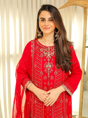 Rangeen Stitched 3 Piece Formals-Anaa