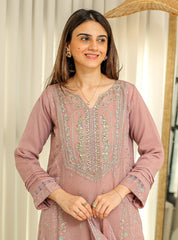 Rangeen Stitched 3 Piece Formals Mahpara