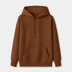 Mercato Brown Pullover Hoodie