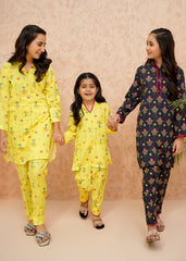 Summer Prints By Modest Kids Lawn Collection'2025-Yellow Lily