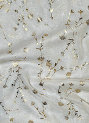 Hijab Ul Hareem Gold Foil Floral Hijabs
