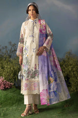 Butterfly By Riaz Arts Unstitched 3 Piece Emb Lawn Suit-D-02