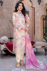 Rut Rang By Riaz Arts Unstitched 3 Piece Digital Print Emb Suit-D-02