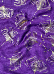 Hijab Ul Hareem Golden Foil Hijab