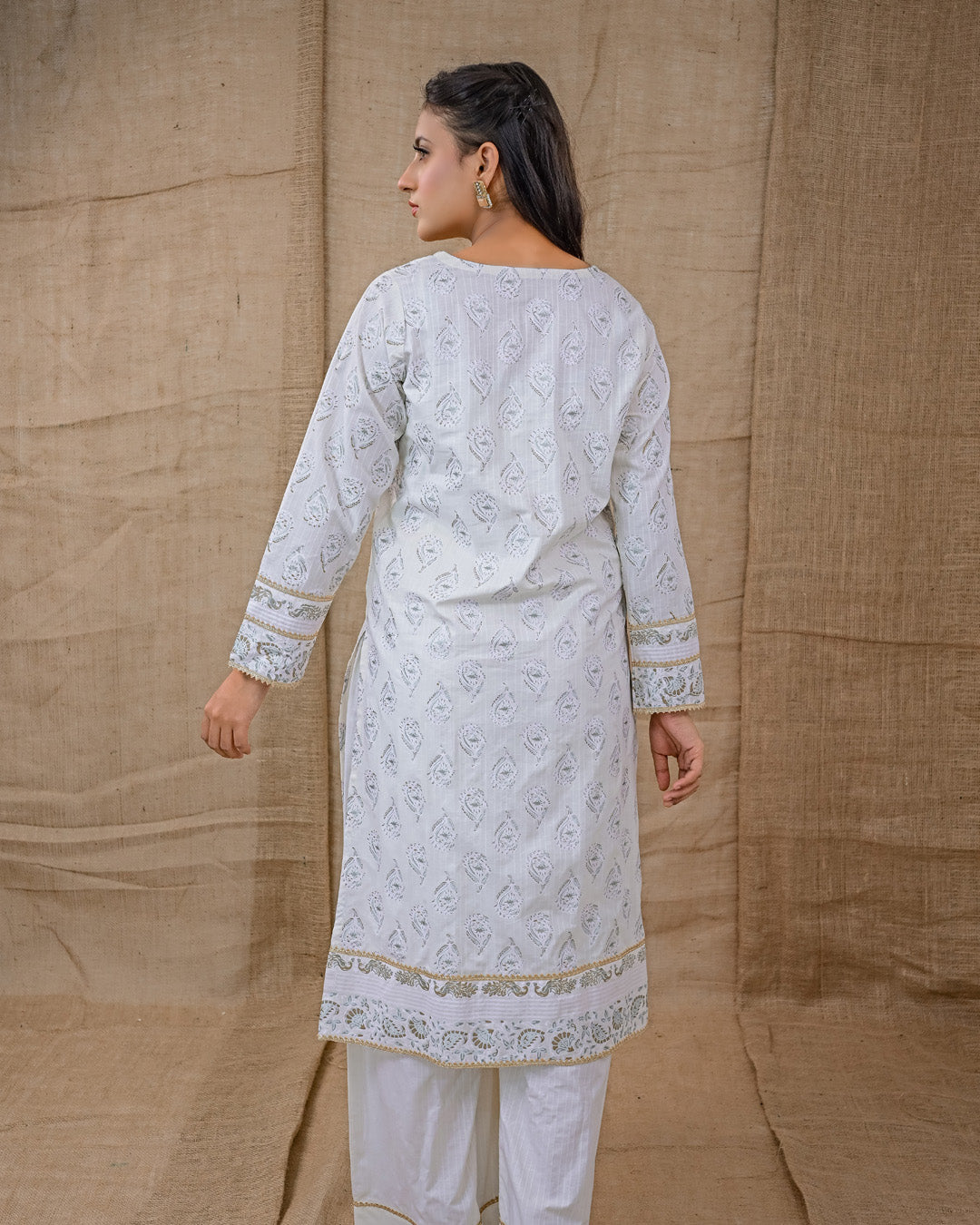 Ayla Studio Stitched Luxury Collection'2025-Assp-108 Dobby Spring 2Pcs
