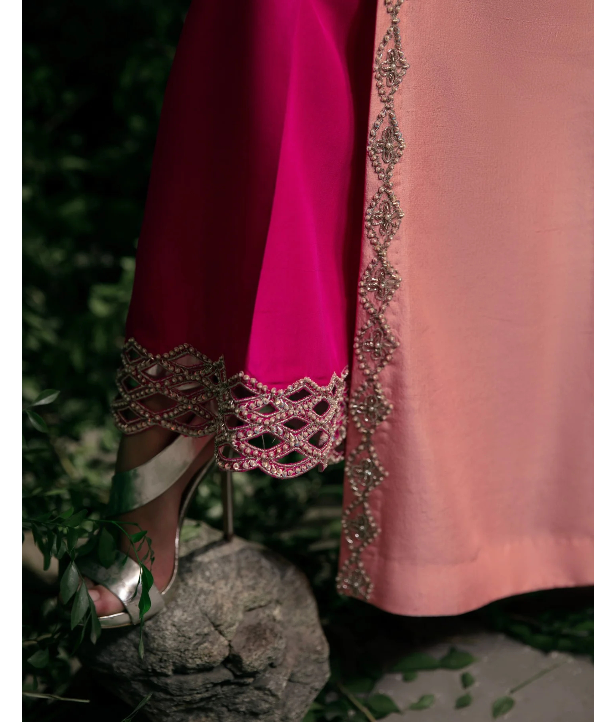 Luna By Mariam Malik Stitched 2 Piece Luxe Silk Pret Collection'2025-LUNA- Luxury Pret'24  - 5