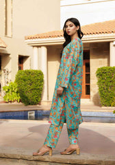 Summer Bloom -  2 PC Stitched Lawn Suit - Zarasi.pk