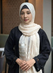 Hijab Ul Hareem Shimmer Stripe Hijab