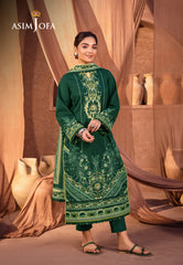 Asim Jofa Prints Collection Ajub-13 Printed Lawn 3 Pcs