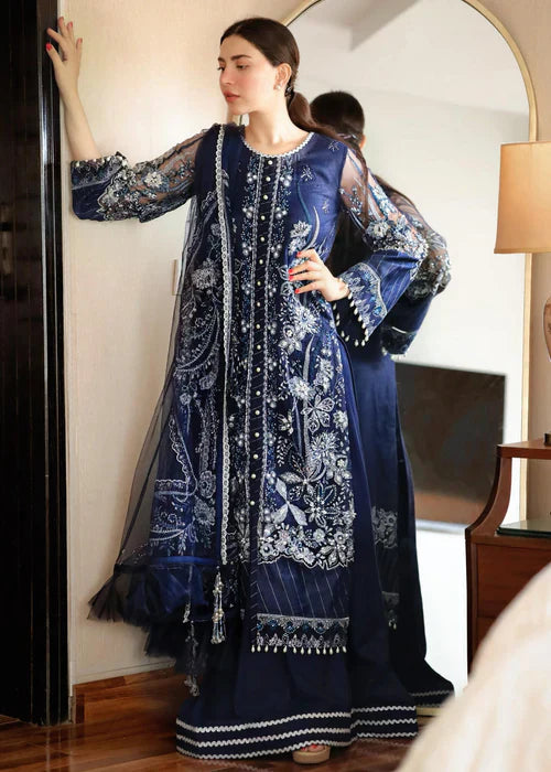 Meeral Unstitched 3 Piece Luxury Formals Pret Collection'2025-Meeral - Meena - Meeral Luxe