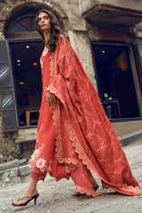 Broadway Returns By Mushq Unstitched 3 Piece Winter Suit-MW22-02-Sabrina