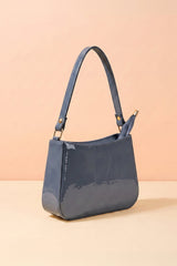 Fineur Shoulder Bag Shiny Crush - Gray