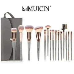 Muicin-Black & Silver Makeup Brush Collection
