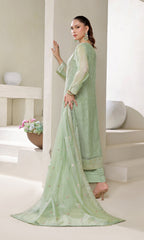 Shamooz Stitched 3 Piece Luxury Festive Eid Collection'2025-Sea Green SE-014