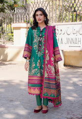Asim Jofa Designers Limited Edition Ajpld-04-Xs Printed Arabic Lawn 3 Pcs