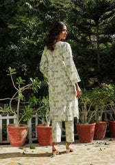 Zarasi.Pk Stitched 2 Piece Printed Lawn Collection'2025-Lime Bloom