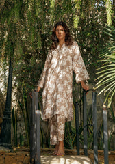 Zarasi.Pk Stitched 2 Piece Printed Lawn Collection'2025-Dusty Petals