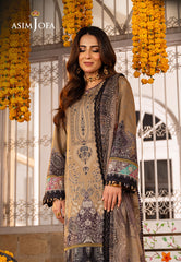Asim Jofa Aira & Asra Pret Ajarp-16 Printed Lawn Stitched 3 Pcs