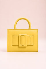 Fineur Mini Handbag Cubi - Mustard