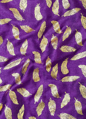 Hijab Ul Hareem Gold Feather Hijab