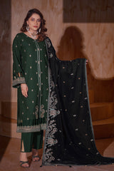 Aayra Stitched Winter Collection'2025-AY1140 - Forest Noir 3Pc