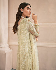 Mirabella By Gulaal Unstitched 3 Piece Eid Suit-Crystalline Embroidered Net 4-Piece Suit MG-05