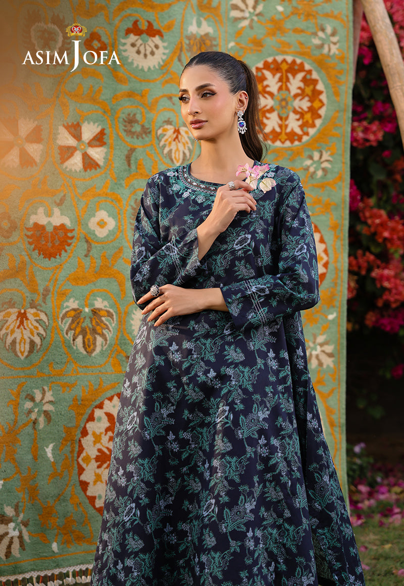 Asim Jofa Essential Pret Drop 8 Ajpb-161 Printed Cambric 2Pc