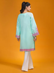 Basic Pret By Zaaviay Stitched Mint Breeze