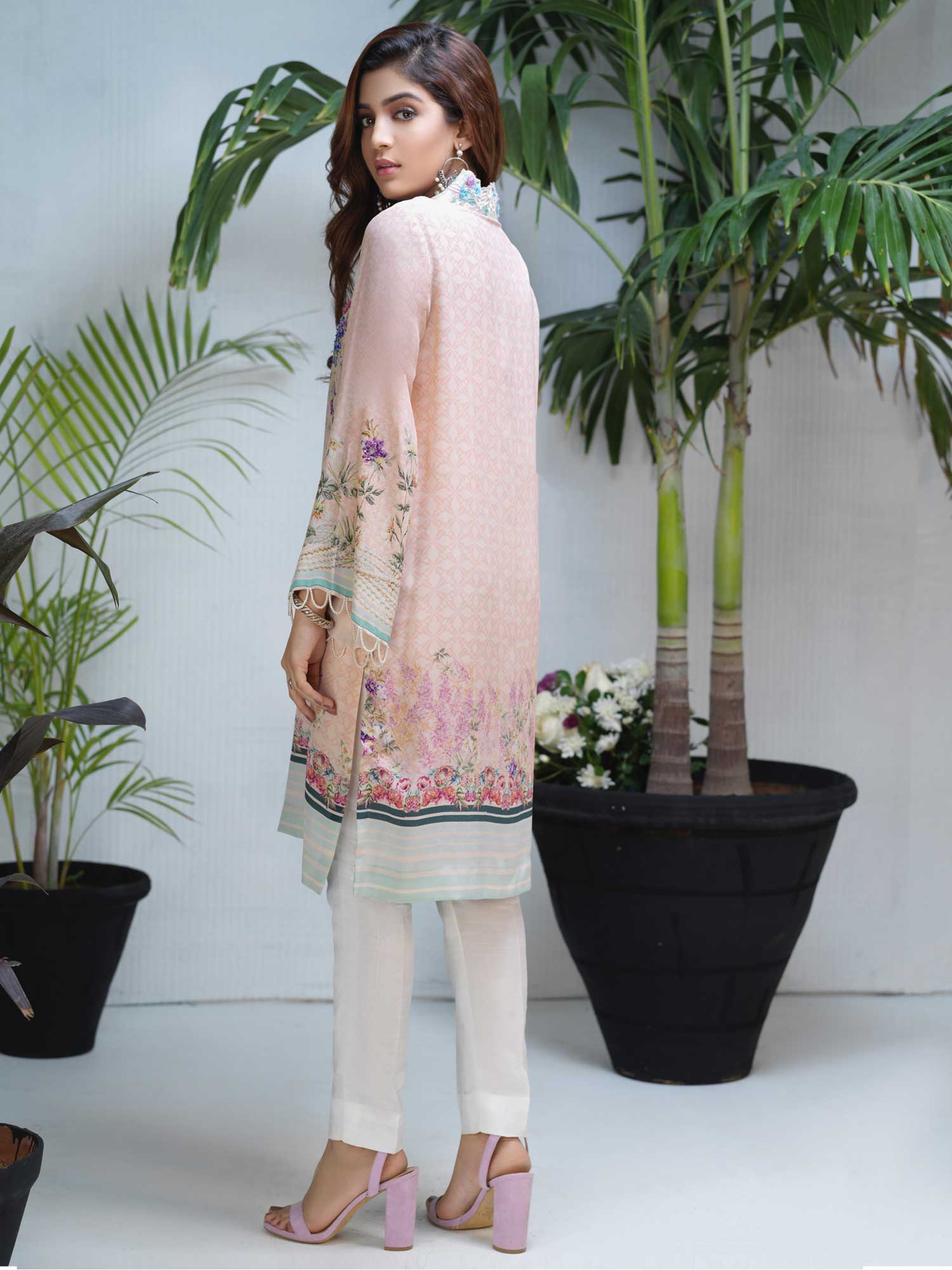 Luxury Pret By Zaaviay Stitched Pearl Elegance