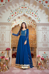 Kalidaar Frocks By Asma & Sidra Stitched Formals Suit-Neelum