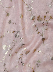 Hijab Ul Hareem Gold Foil Floral Hijabs