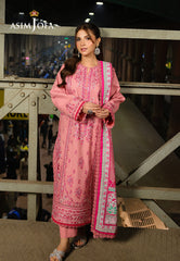 Asim Jofa Eid Signature Ajubf-02 Embroidered Jacquard 2 Pcs