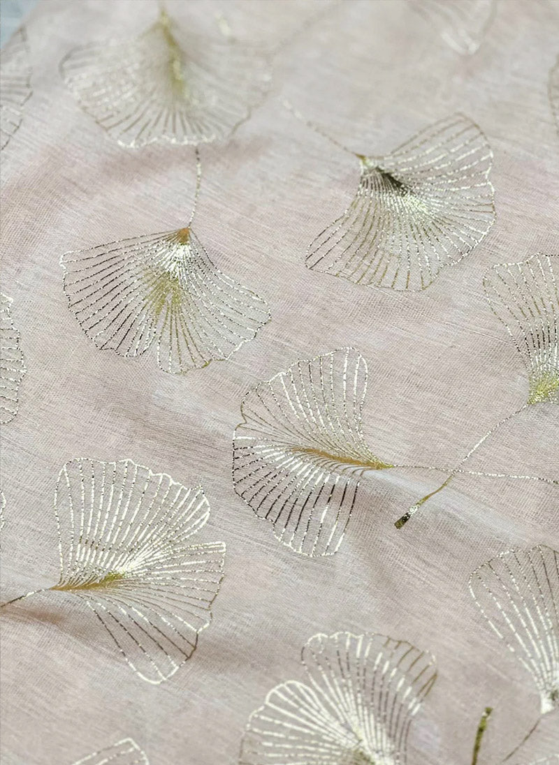 Hijab Ul Hareem Golden Foil Hijab