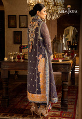 Asim Jofa Velvet Festive Ajvf-04 Embroidered Chiffon 3 Pcs