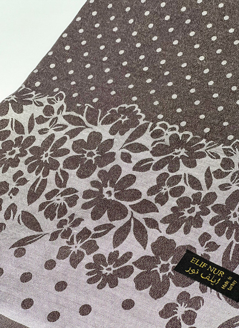 Hijab Ul Hareem Dotted Print Hijab