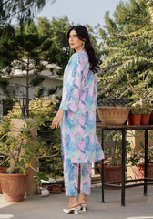 Dreamy - 2 PC Stitched Lawn Suit - Zarasi.pk