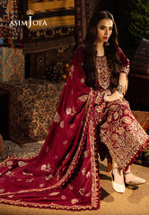 Asim Jofa Designers Limited Edition Ajktd-08 Embroidered Stitched 3 Pcs
