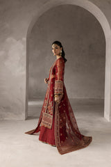 Elysee By Imran Ramzan Unstitched 3 Piece Luxury Formals Collection'2025-Pivoine Écarlate