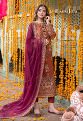 Asim Jofa Abresham '23 Ajab-14 Designers Embroidered Stitched 3 Pcs
