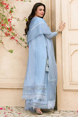 Tabeer By Mariam Malik Unstitched 3 Piece Summer Collection'2025-Azure