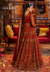 Asim Jofa Jaan-e-Jahan Ajjj-11 Embroidered Chiffon 3 Pcs
